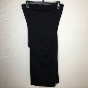 NEW Amy Matto Little Black Strapless Dress M